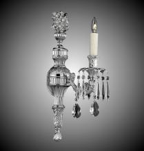 American Brass & Crystal WS9061-A-01G-PI - One Light Wall Sconce
